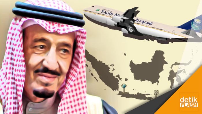 Sebelum ke Jakarta, Raja Salman Singgah ke Malaysia