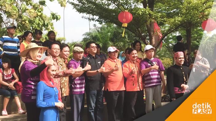 Perayaan Cap Go Meh di Waduk Pluit, Jaga Kelestarian Budaya