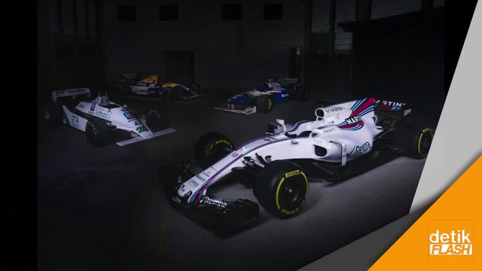 Ini Nih Mobil Tim Williams untuk F1 2017