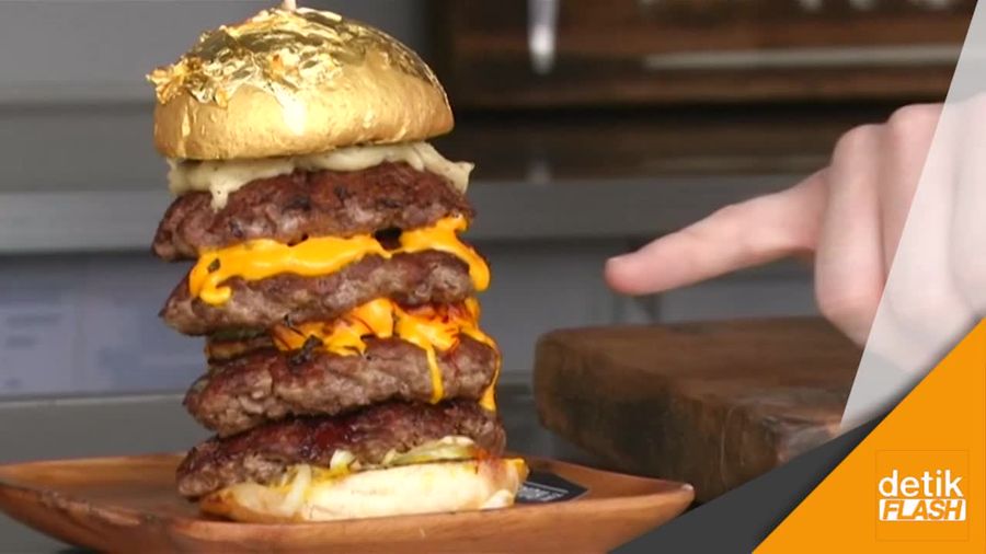 Burg Khalifa, Burger Emas 24 Karat 