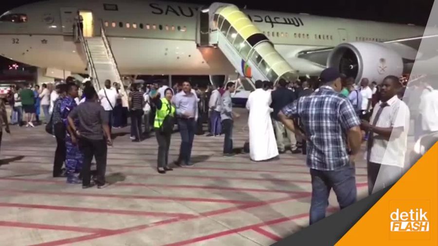 Eksklusif! Saat Tim Medis Raja Salman Tiba di Bali