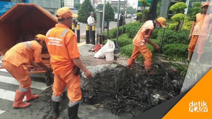 Sampah Kabel Kembali Muncul, Ahok Akan Lapor Polisi