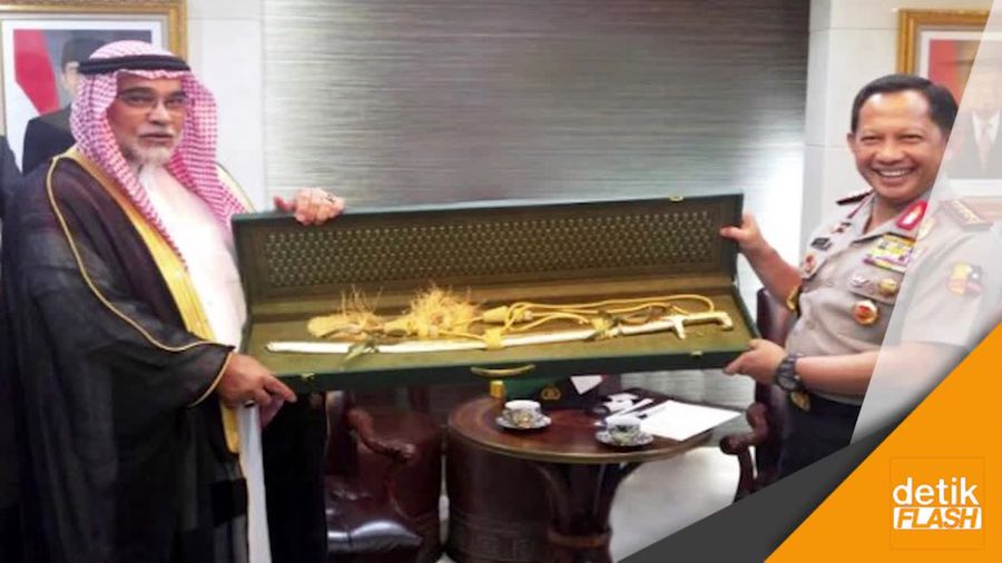 Pedang Emas Kerajaan Saudi untuk Polri