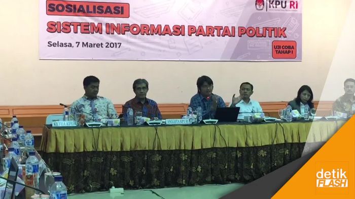 Sambut Pemilu 2019, KPU Gelar Sosialisasi Sipol