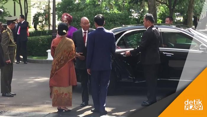 Ke Istana Merdeka, Presiden Afsel Disambut Upacara Kenegaraan