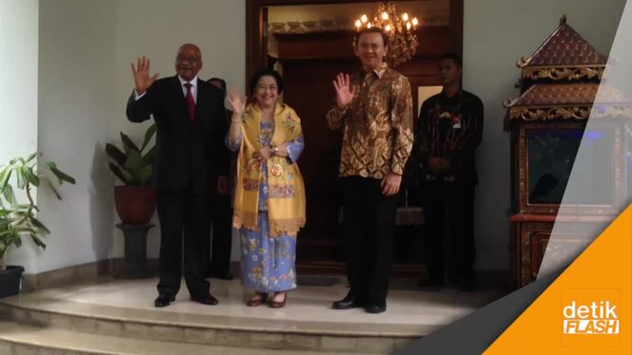 Ini Bahasan Pertemuan Presiden Afsel dan Megawati