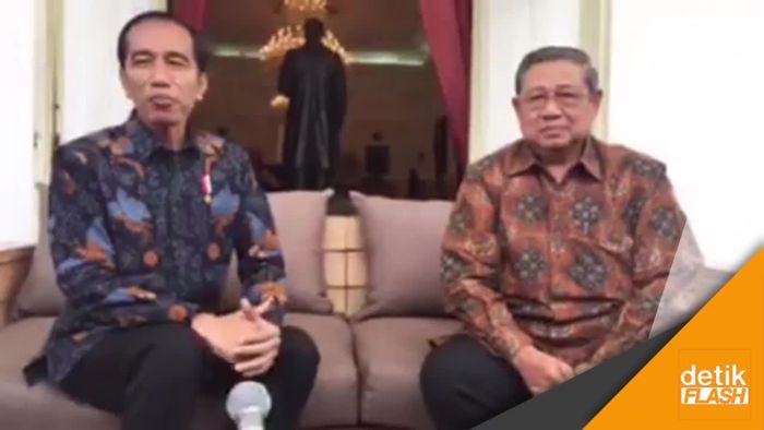 Presiden Jokowi Terima Kunjungan SBY di Istana