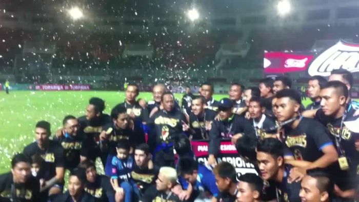 Gilas PBFC 5-1, Arema FC Juara Piala Presiden 2017