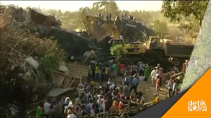 Cari Makanan Sisa, 35 Tewas Tertimpa Longsor Sampah di Etiopia