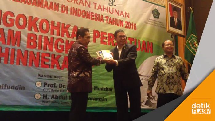 Kemenag: Kerjasama Antar Umat Beragama Masih Lemah