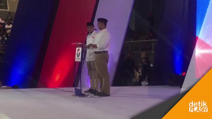 Perindo Deklarasi Dukung Anies-Sandi, Prabowo dan Lulung Hadir