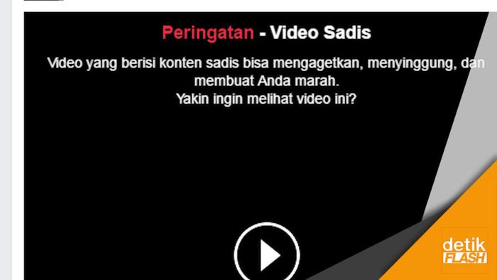 Pria Gantung Diri Live di Facebook