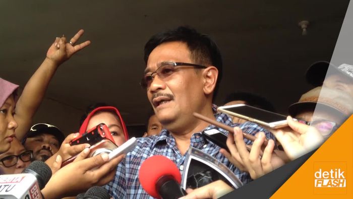 Disambut Bendera Kuning, Djarot Tanggapi Santai Penolakan Kampanyenya