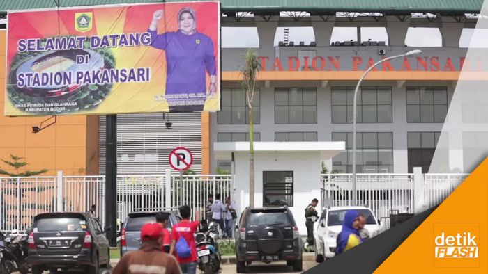 Suasana Stadion Pakansari Jelang Laga Indonesia Vs Myanmar