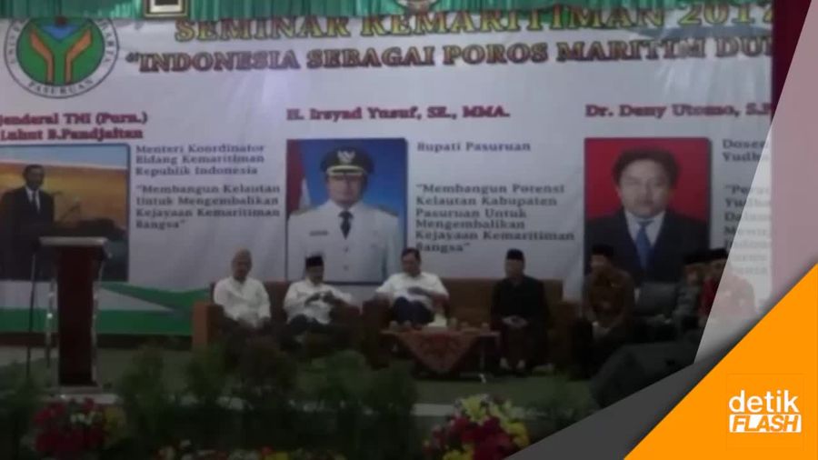 Menko Luhut: Laut Indonesia Kaya Ikan dan Cadangan Minyak
