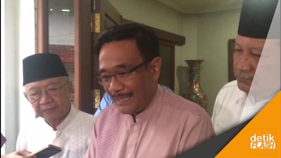 Temui Gus Solah, Djarot Bahas Penamaan Masjid Raya di Daan Mogot