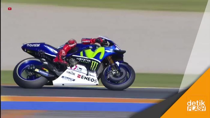 Merah Putih Hiasi Tunggangan Rossi dan Vinales