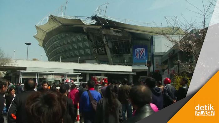 Stadion Hongkou di China Dilahap Si Jago Merah