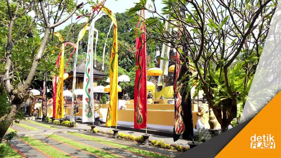 Melihat Perayaan Nyepi di Pura Aditya Jaya