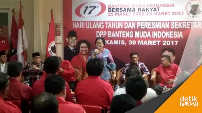 Kelakar Mega ke Ahok: Kamu Jangan Cerewet Soalnya Kena TV Terus
