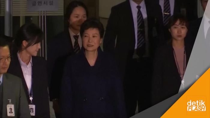 Mantan Presiden Korsel Ditahan