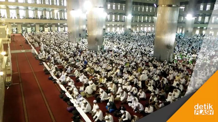 Peserta Aksi 313 Mulai Padati Istiqlal