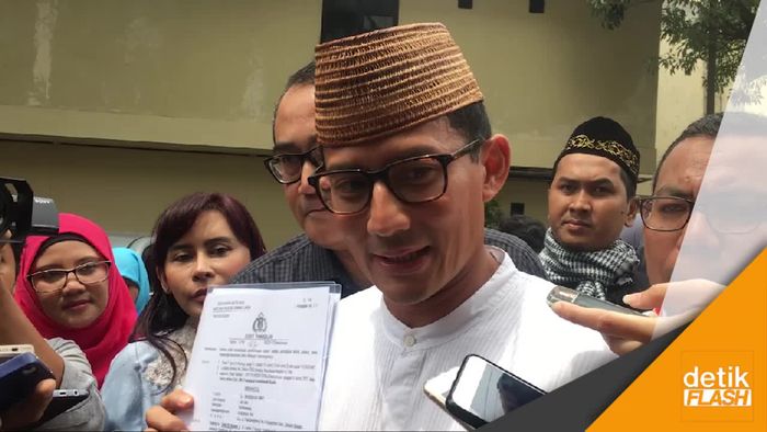 Usai Diperiksa, Sandiaga Yakin Tak Terlibat Penggelapan Tanah