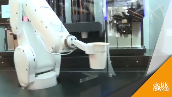 Caf X, Kafe Robot Penyaji Kopi