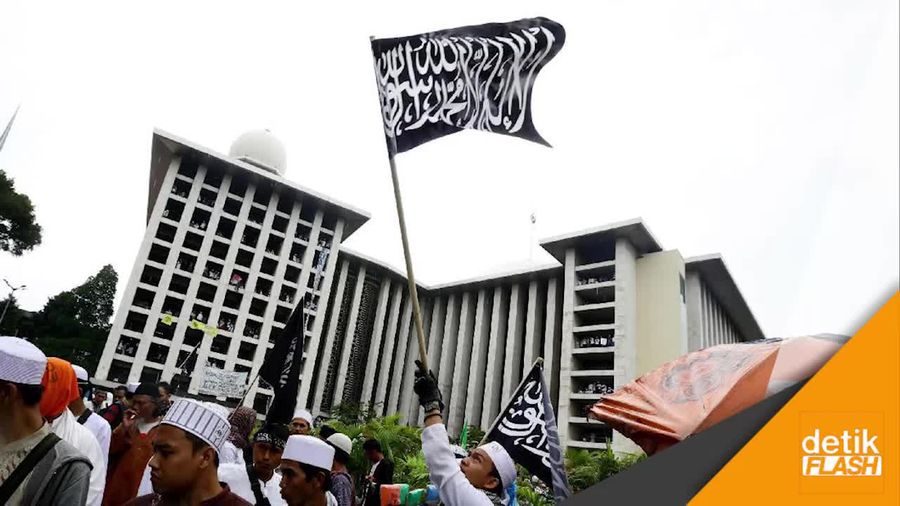 Gaya Orator Aksi 313 Ini Mirip Sang Proklamator