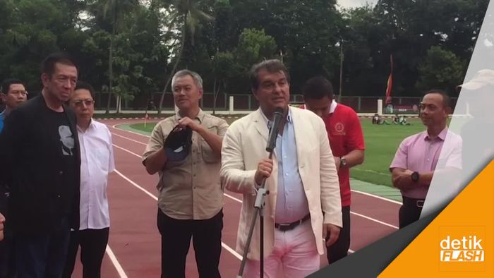 Eks Presiden FC Barcelona Nilai Sepakbola Indonesia Punya Peluang