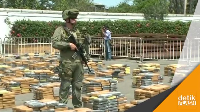 Polisi Kolombia Sita 6 Ton Kokain