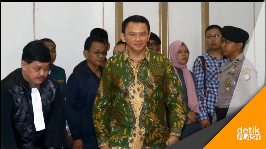 Giliran Ahok yang Diperiksa di Sidang