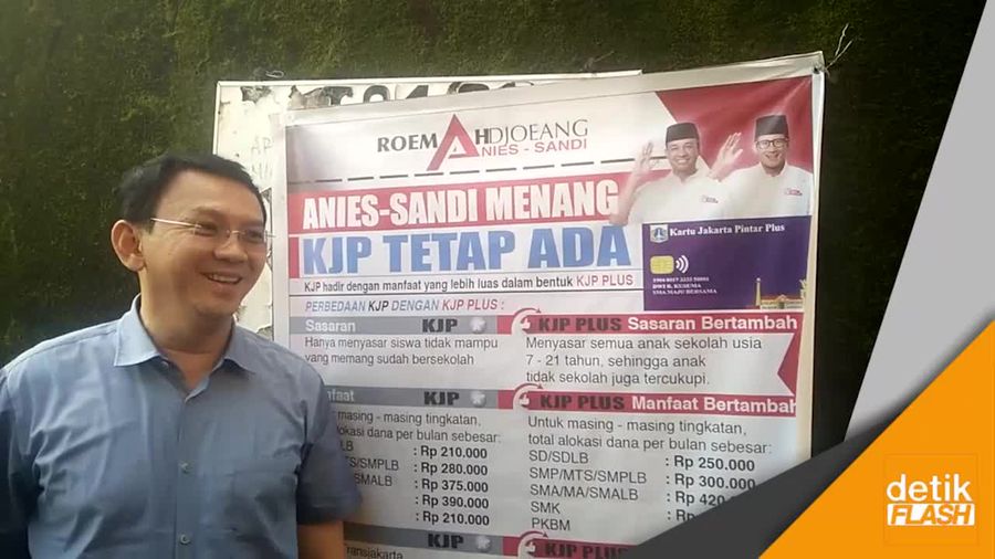 Saat Ahok Komentari Program Anies-Sandi