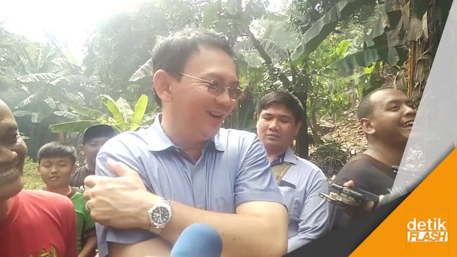 Ahok Cerita Alasannya Sering Jenguk Warga Sakit
