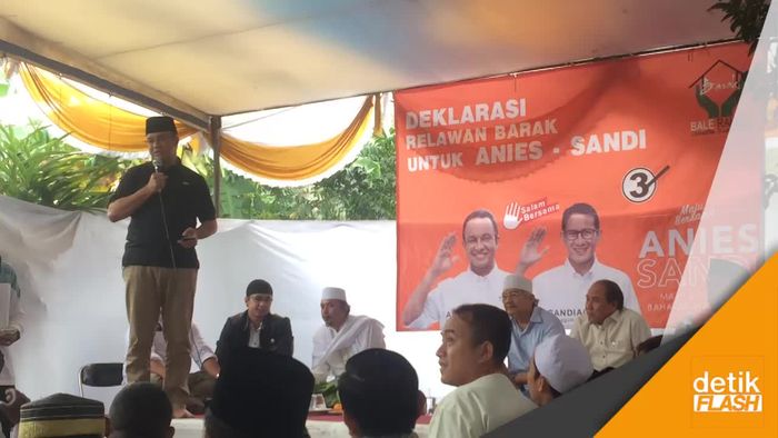 Banyak Dukungan, Anies Tak Mau Jemawa