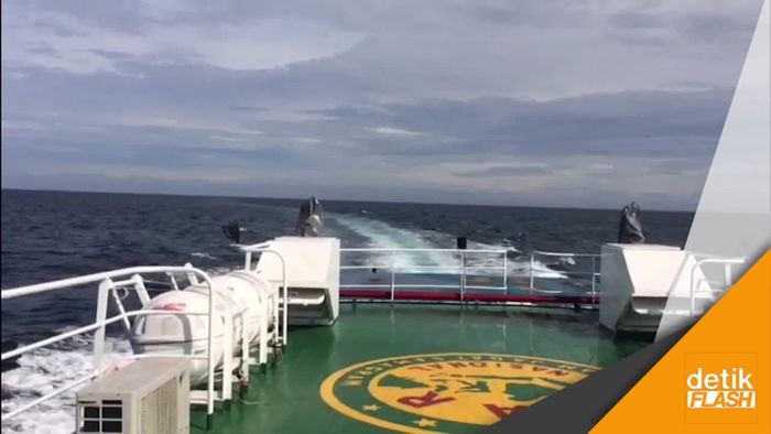 Video Tim SAR Cari 1 ABK Tugboat Margagiri yang Hilang