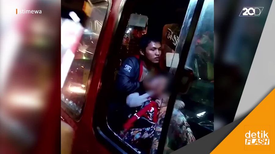 Ibu dan Balita Ini Disandera Jambret di Dalam Angkot
