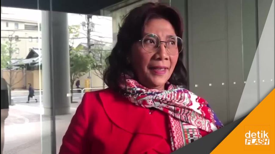 Susi Terbang ke Tokyo Tagih Investasi Perikanan