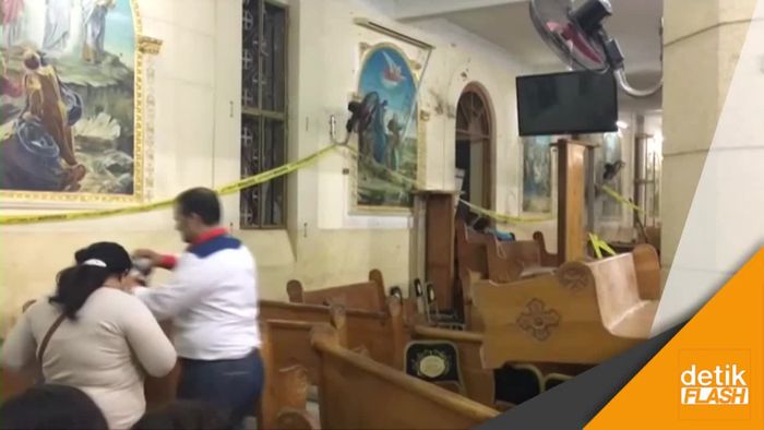 Bom di 2 Gereja Koptik Mesir, 44 Orang Tewas