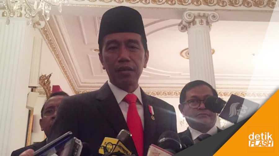 Jokowi Minta Kapolri Kejar Penyiram Air Keras Novel