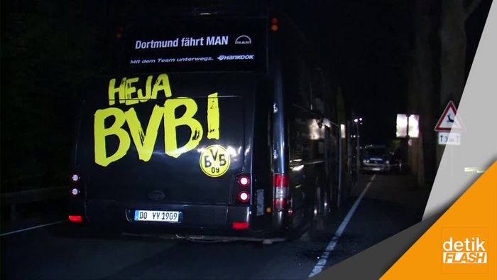 Beginilah Suasana TKP Ledakan Dortmund