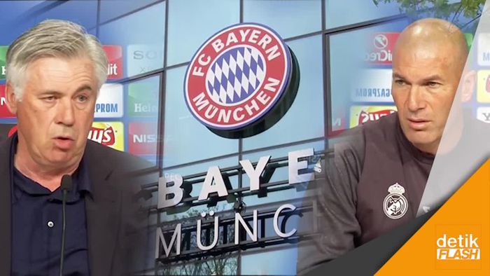 Reuni Ancelotti dan Zidane di Liga Champions