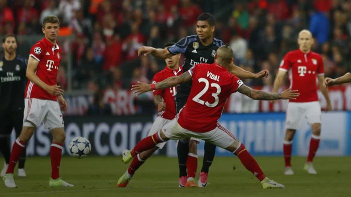 Babak Pertama, Bayern Munich 1-0 Real Madrid
