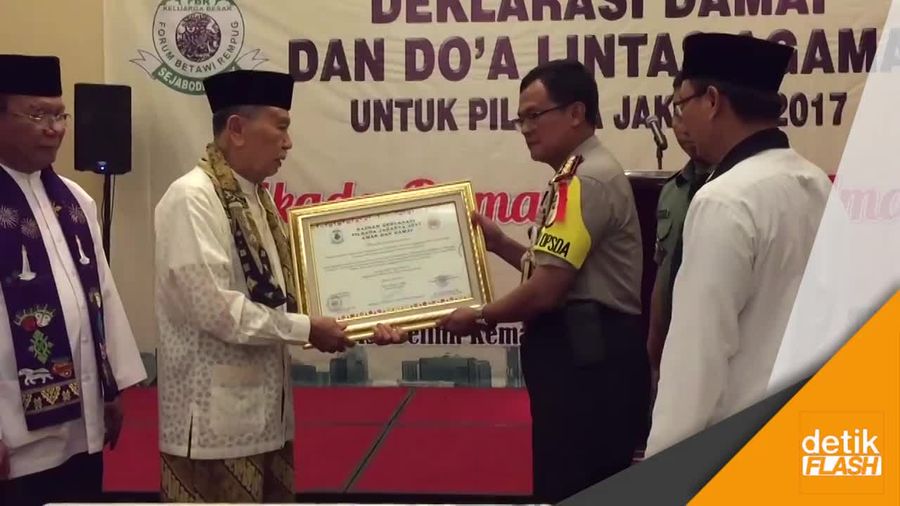 Bamus Betawi dan FBR Deklarasi Pilkada Damai