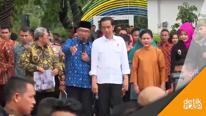 Pujian Jokowi untuk Ridwan Kamil