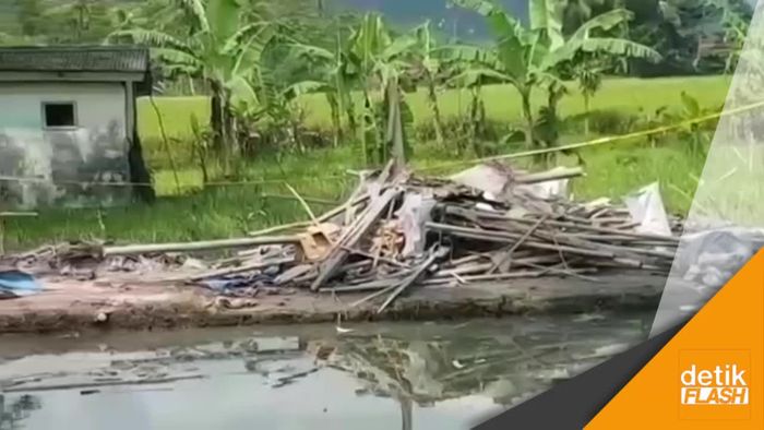 Simpan Petasan Diam-diam di Gubuk, Eh Meledak