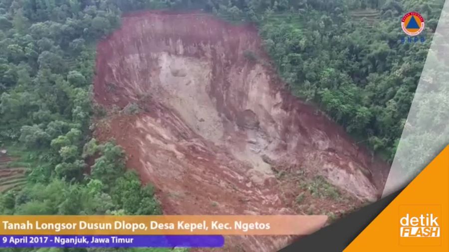 Melihat Ulang Musibah Longsor di Nganjuk dari Mata Langit