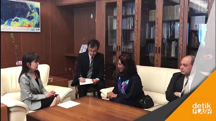 Bertemu Menhan Inada, Susi: Mau Lihat Bagaimana Wanita Memimpin