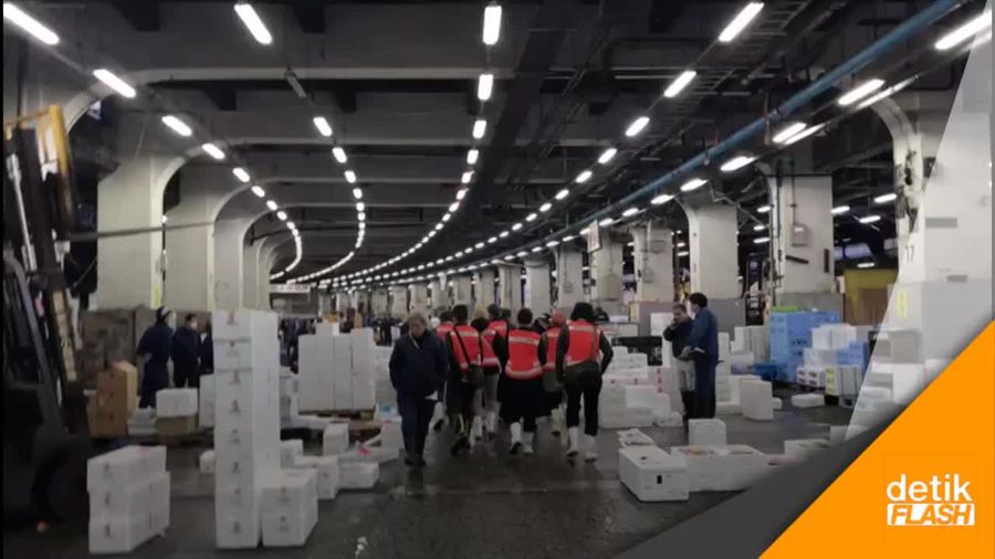 Tsukiji Market, Tempat Lelang Ikan Impian Jokowi