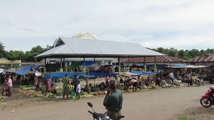 Geliat Pasar Lolowa di Atambua